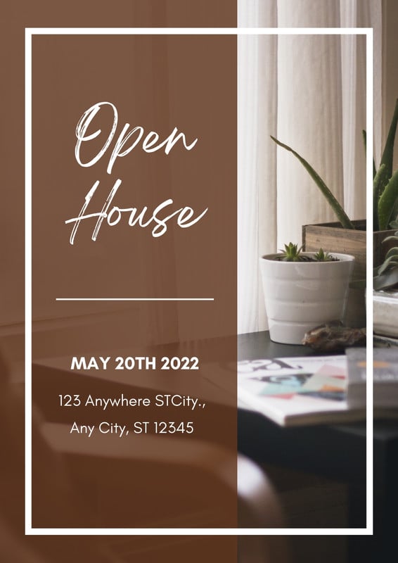 Free open house event design collection | Canva