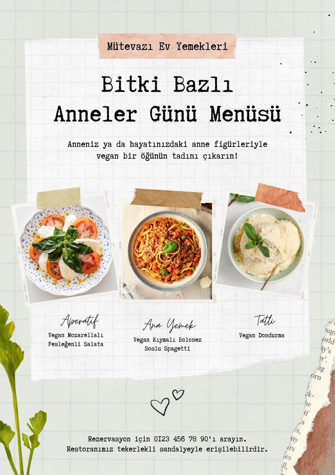 Açık Yeşil Fildişi Feminen Kupür Albümü / Kolaj İşletme Anneler Günü El İlanı Açık Yeşil Fildişi Feminen Kupür Albümü / Kolaj İşletme Anneler Günü El İlanı