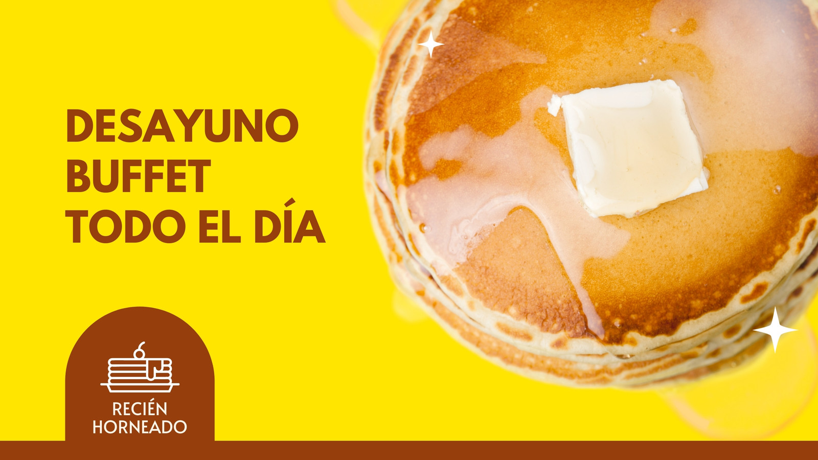 Anuncio en Vídeo In-Stream Venta al Por Menor De Comida Amarillo y Marrón Tortitas con Foto de Tortitas Anuncio en Vídeo In-Stream Venta al Por Menor De Comida Amarillo y Marrón Tortitas con Foto de Tortitas