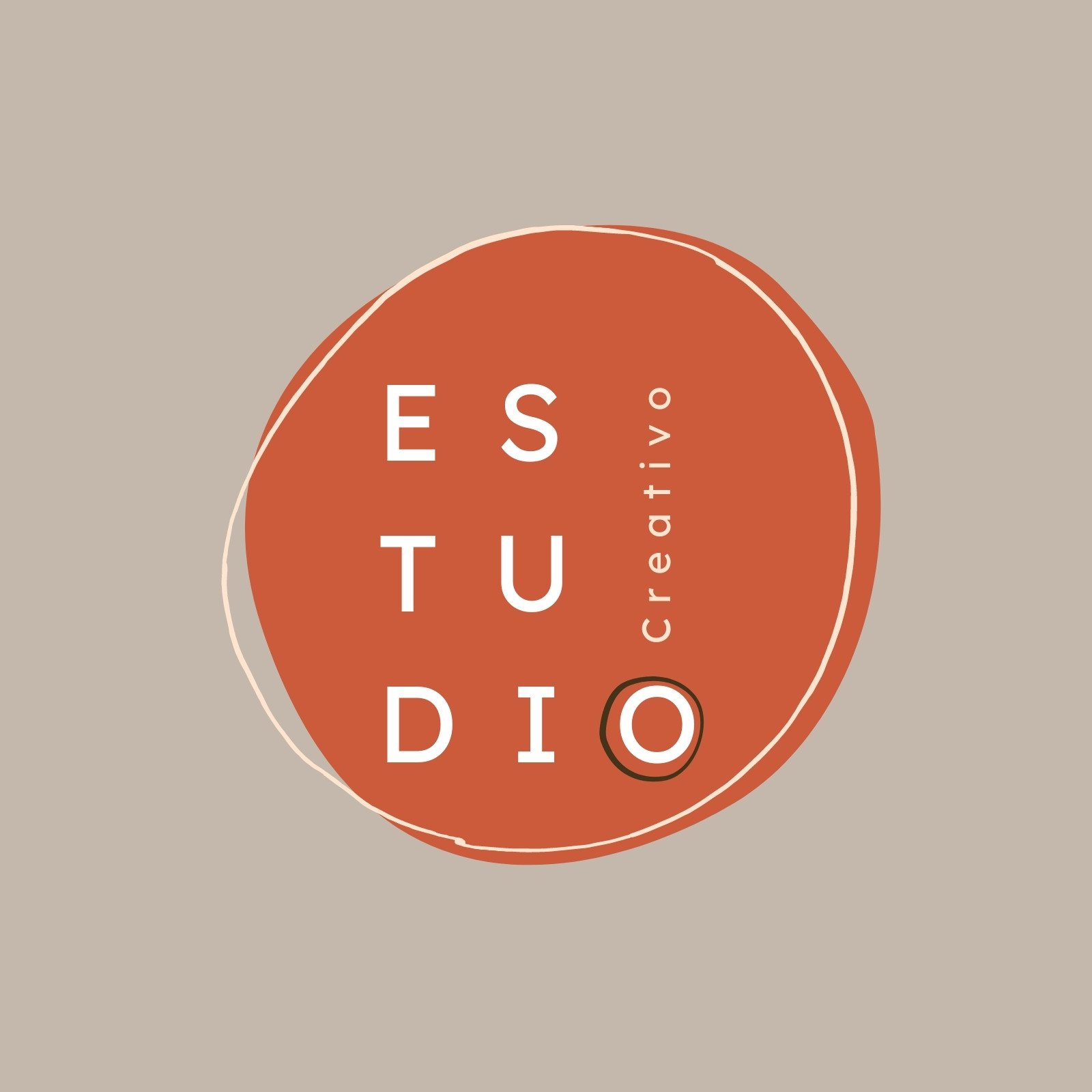 Logo estudio creativo abstracto