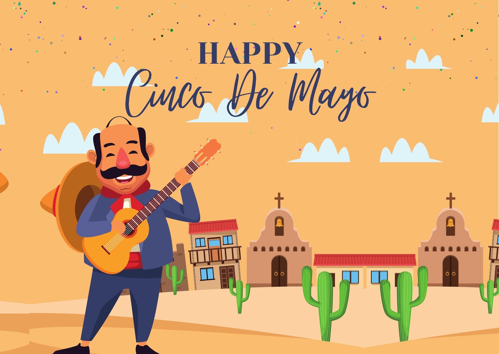 Cinco De Mayo (Card (Landscape))