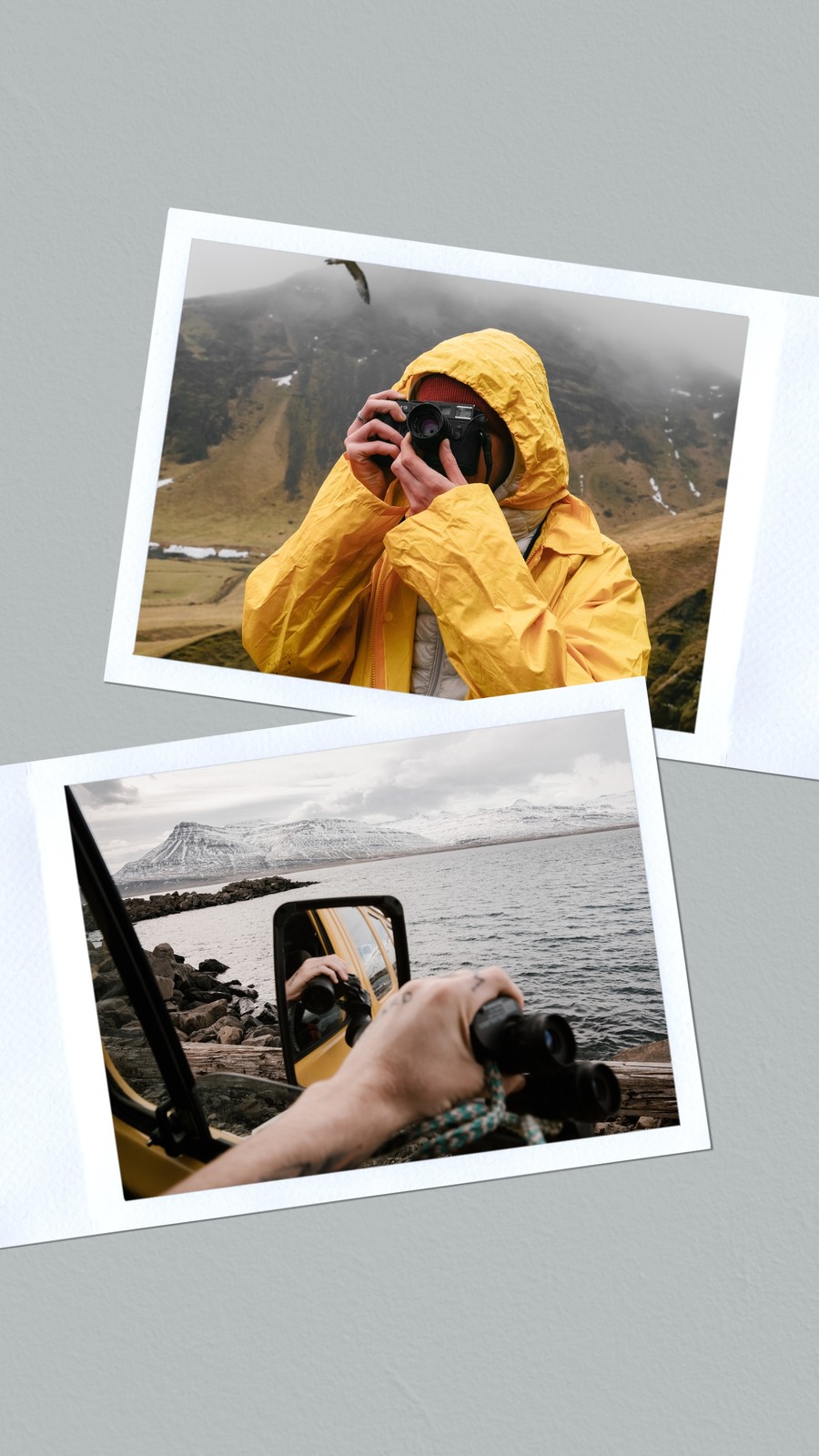 Gray 2 Travel Photos Polaroid Instagram Story Gray 2 Travel Photos Polaroid Instagram Story