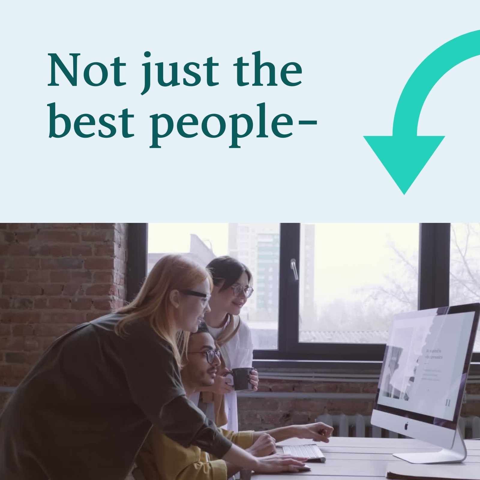 Green Text-heavy Human Resources Consultancy Professional/Business Services LinkedIn Video Ad