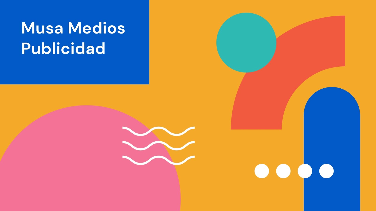 Colorido Marketing y Publicidad Empresarial Fondo Virtual