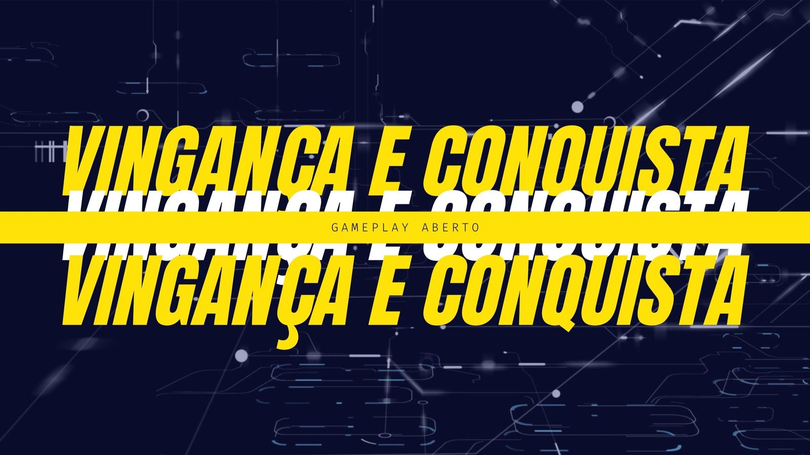 Amarelo, Branco e Preto Estiloso Maximalismo Jogos Eletrônicos Arte de Introdução para Youtube