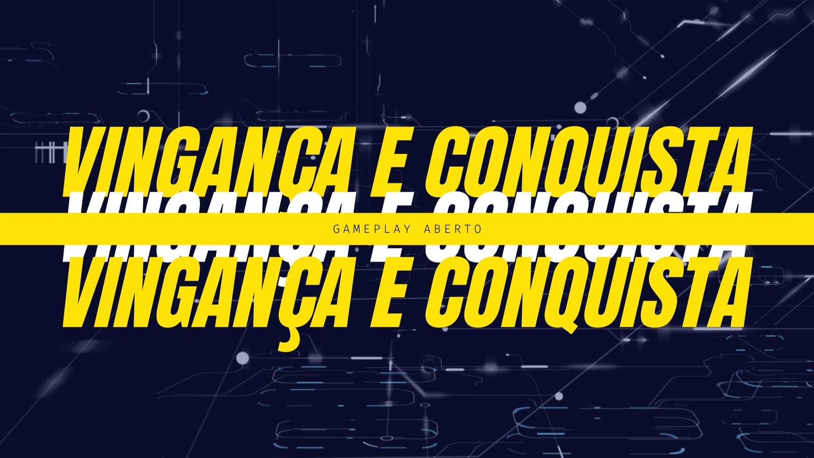 Amarelo, Branco e Preto Estiloso Maximalismo Jogos Eletrônicos Arte de Introdução para Youtube Amarelo, Branco e Preto Estiloso Maximalismo Jogos Eletrônicos Arte de Introdução para Youtube