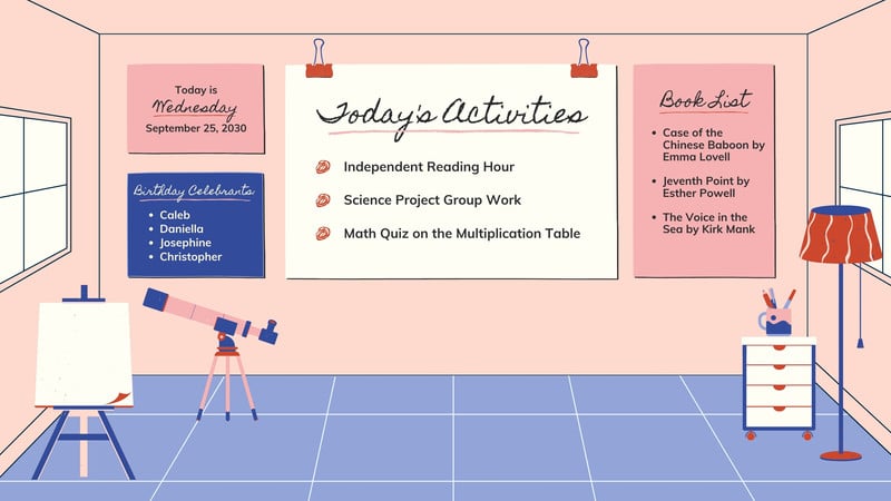 Free classroom design collection | Canva