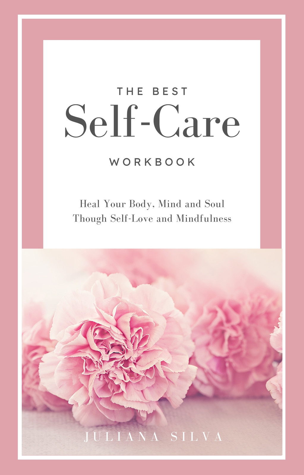 Pink Floral Patterned Self-Help Wattpad Book Cover