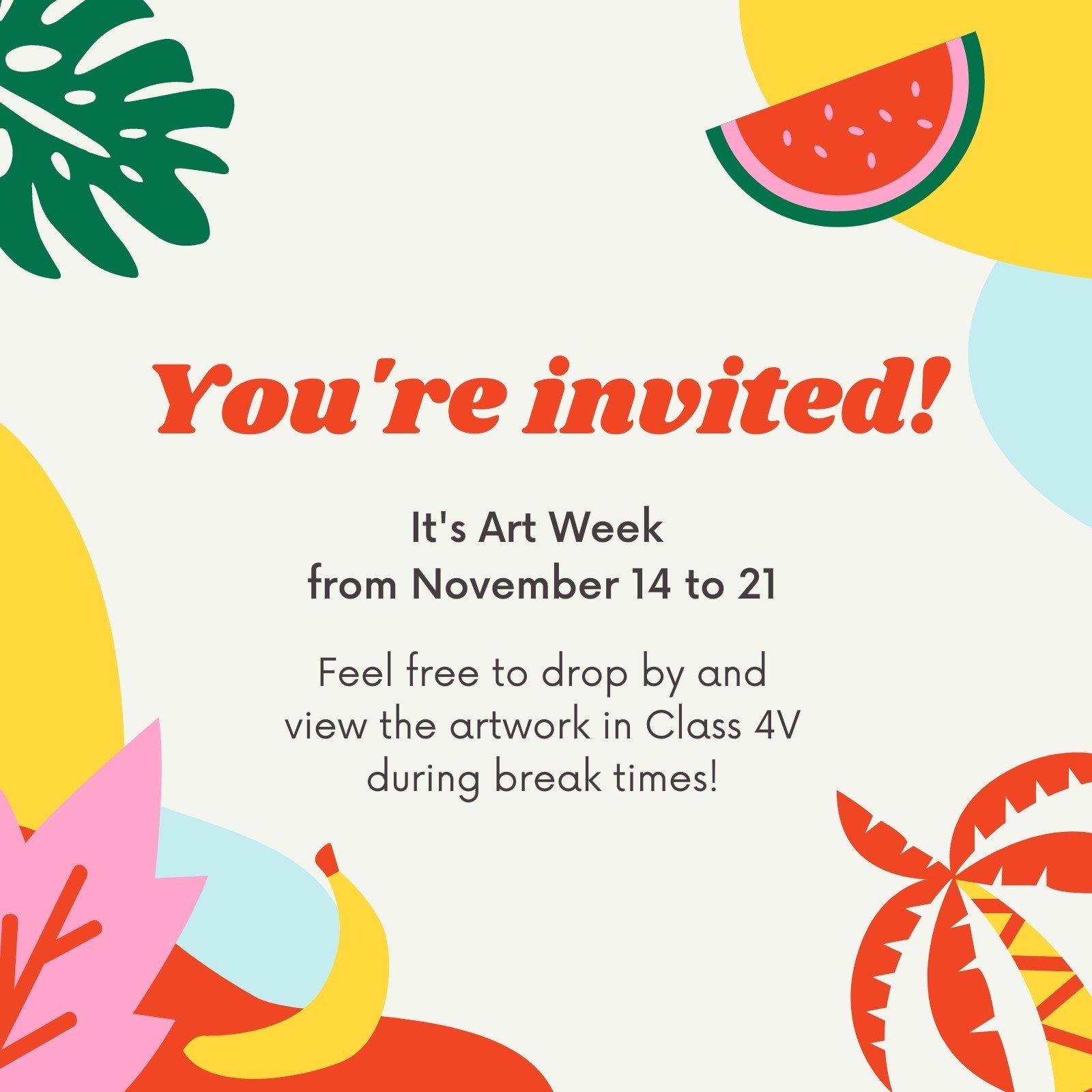 Summer Classroom Announcement Summer Classroom Announcement