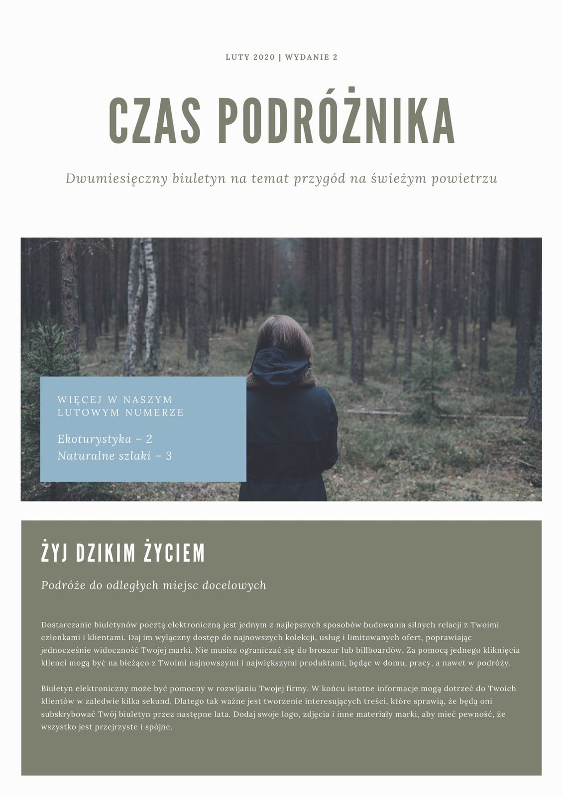 Na Świeżym Powietrzu Podróżnik Zdjęcia Natura Biuletyn