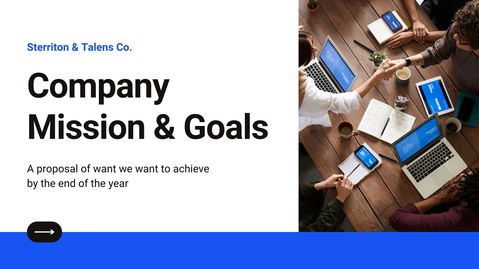 Company Mission and Goals Presentation
