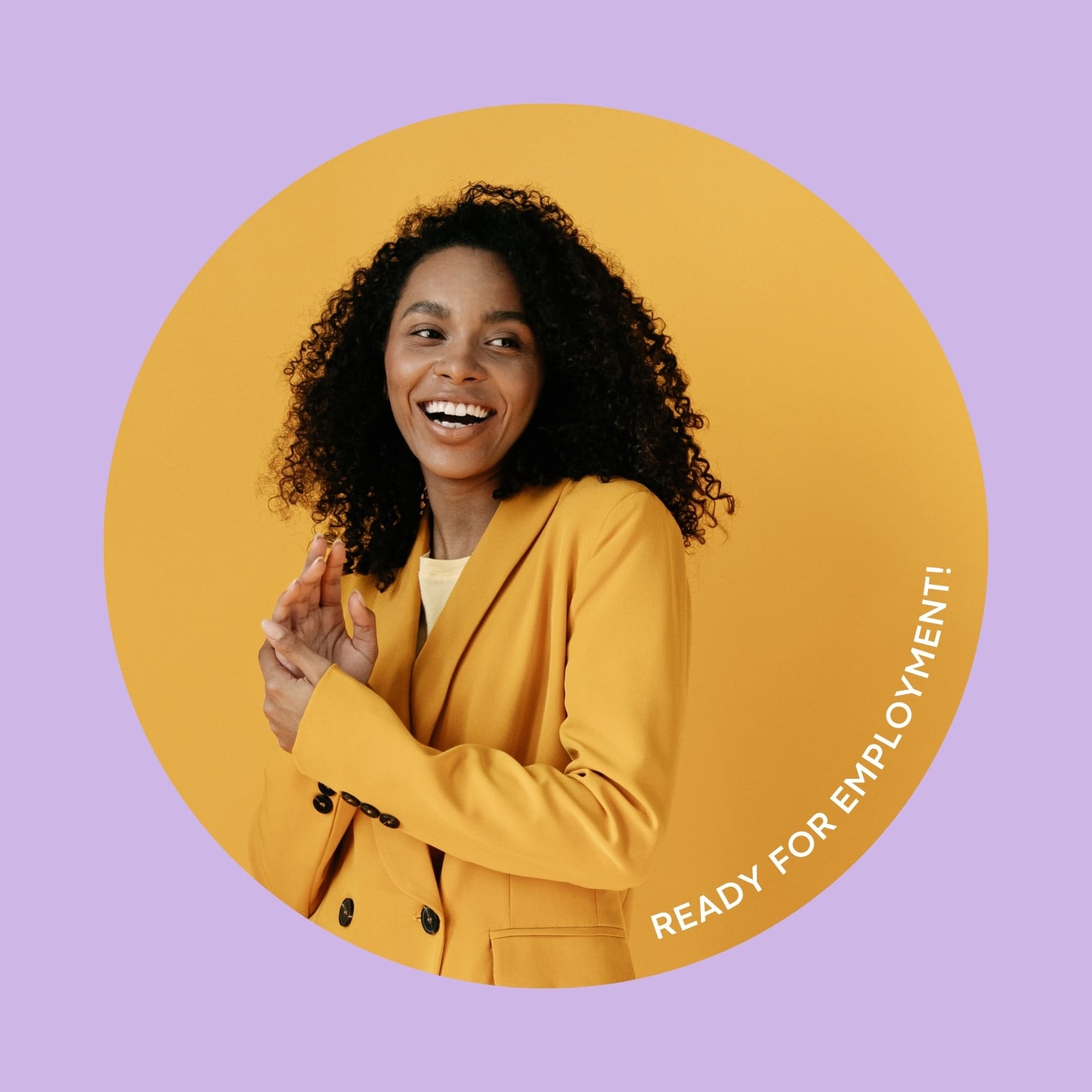 Pastel Purple Mustard White Simple Professional Employment LinkedIn Profile Picture Pastel Purple Mustard White Simple Professional Employment LinkedIn Profile Picture