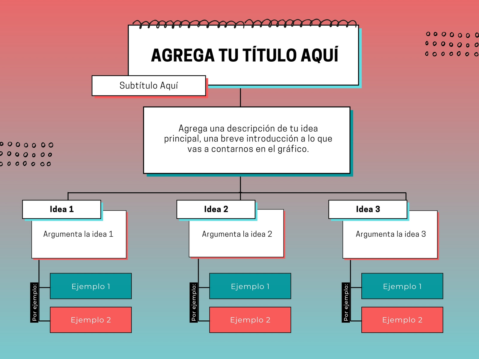 Mapa Conceptual Cuadro Sinóptico Simple Notas Degrade