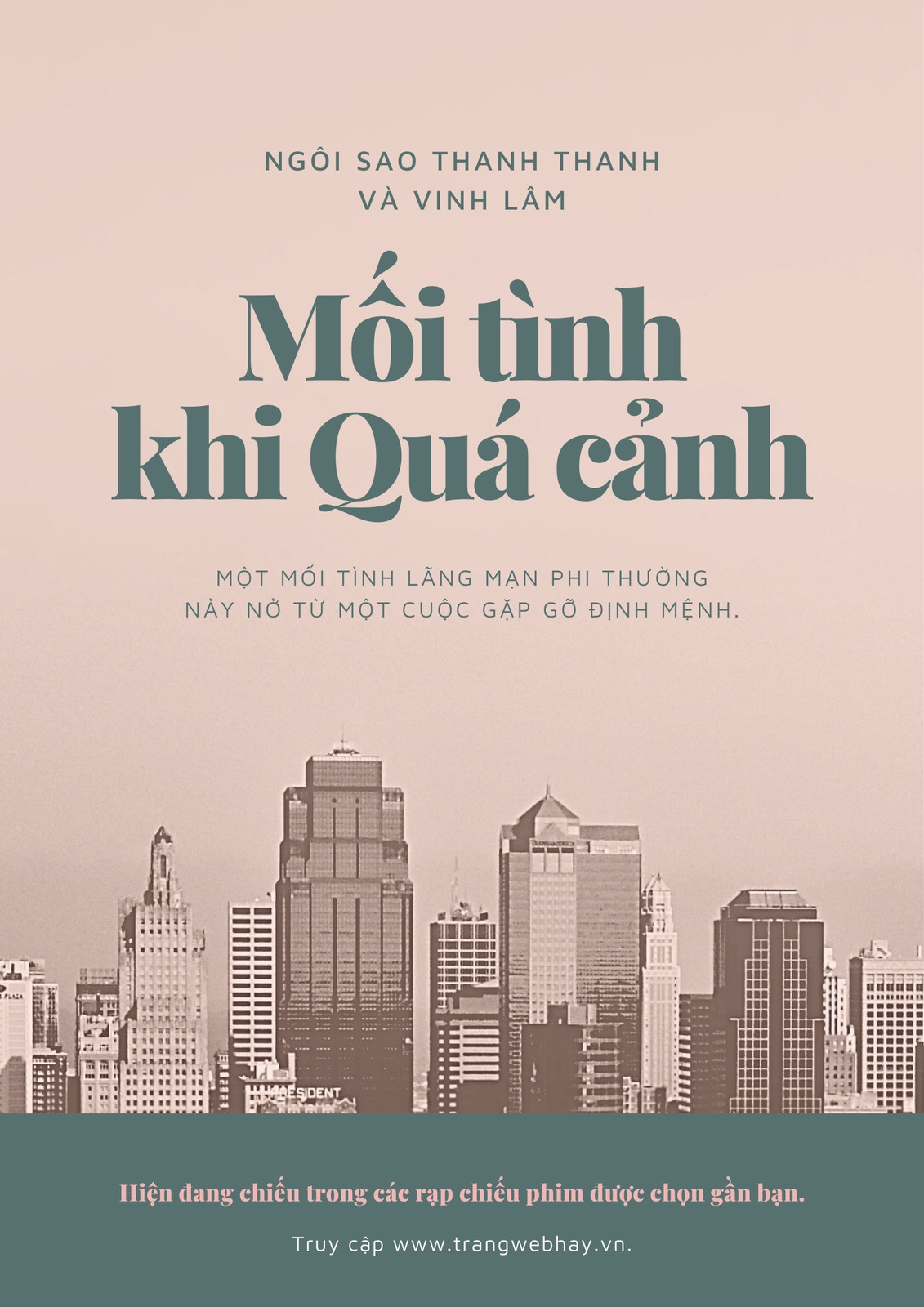 Poster phim Mối tình khi quá cảnh Poster phim Mối tình khi quá cảnh