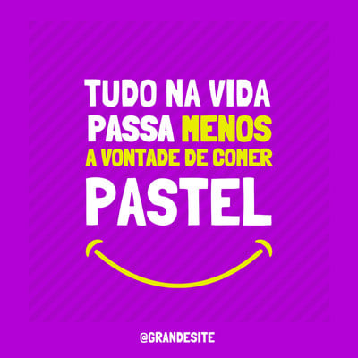 Post para Instagram com tema de comida