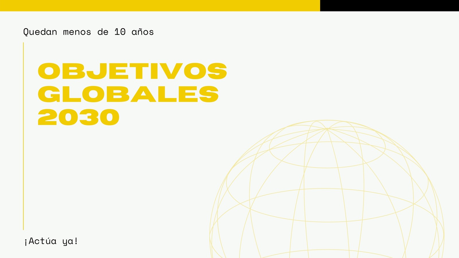 Amarillo Negro Cuadriculado Fuente Grande General Sociedad Civil ODS Publicación de Twitter