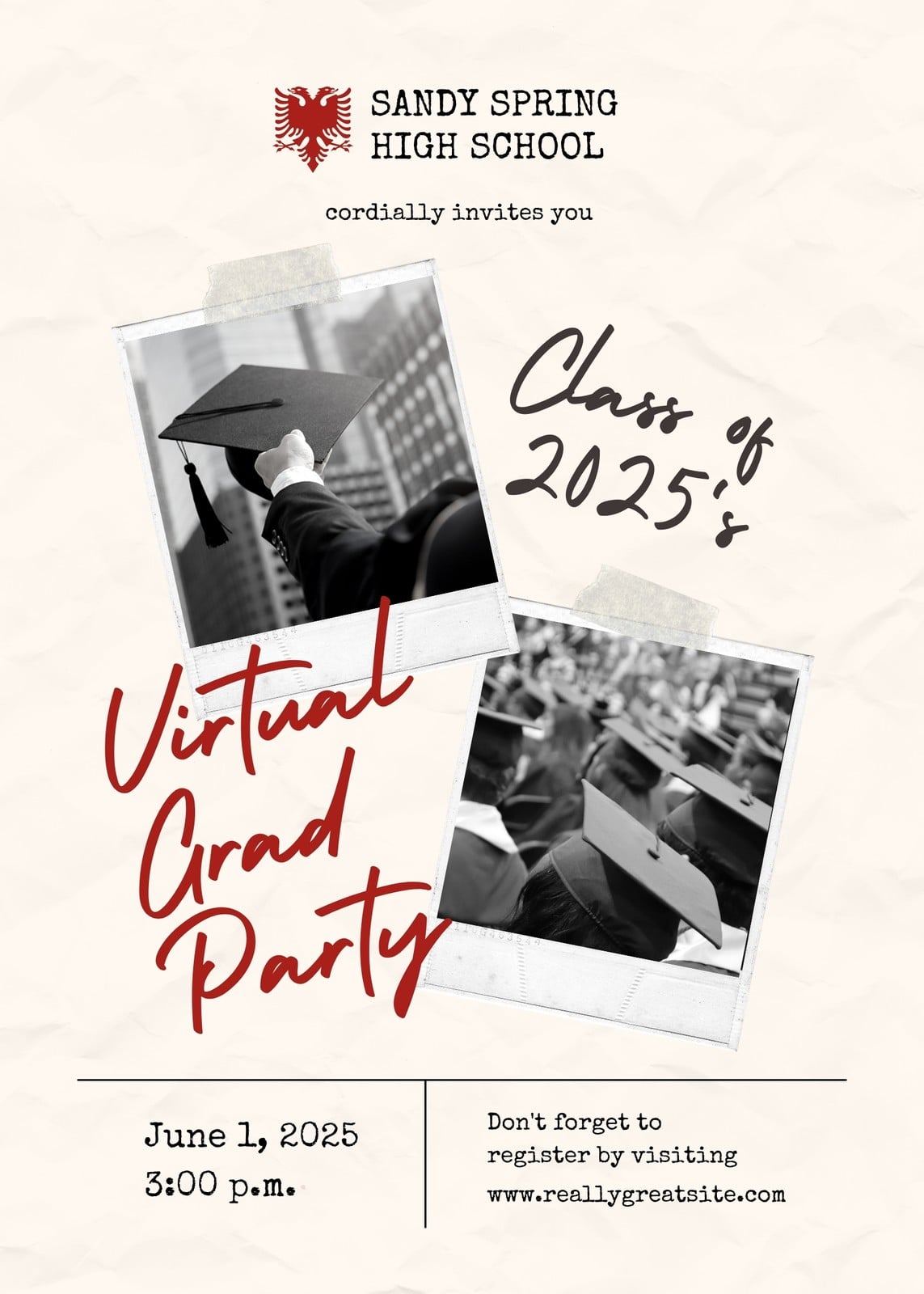 Free graduation party design collection | Canva