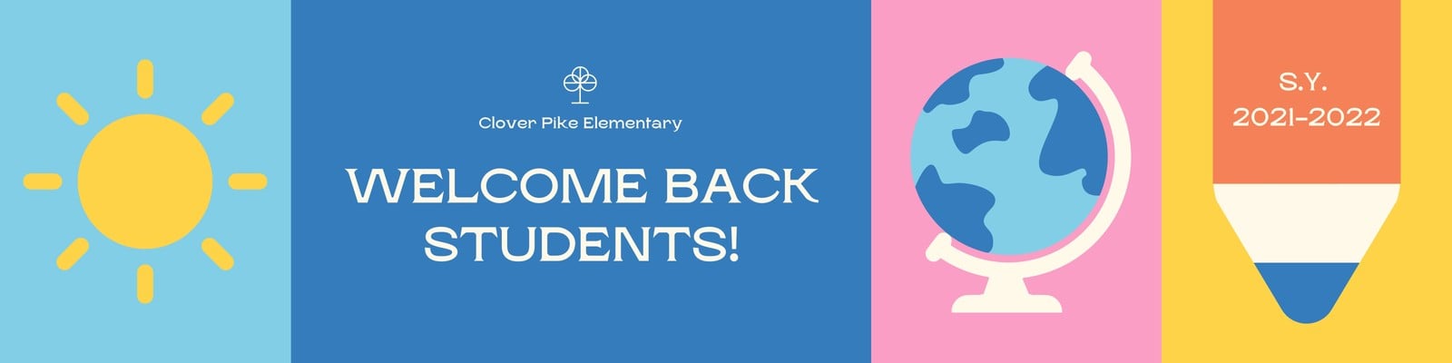 Colorful Illustration Colour Pop Welcome Messages and Announcement Elementary Back to School Banner Colorful Illustration Colour Pop Welcome Messages and Announcement Elementary Back to School Banner