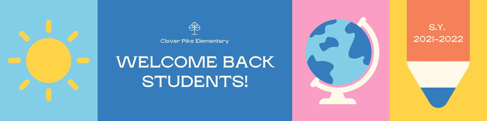 Colorful Illustration Colour Pop Welcome Messages and Announcement Elementary Back to School Banner Colorful Illustration Colour Pop Welcome Messages and Announcement Elementary Back to School Banner