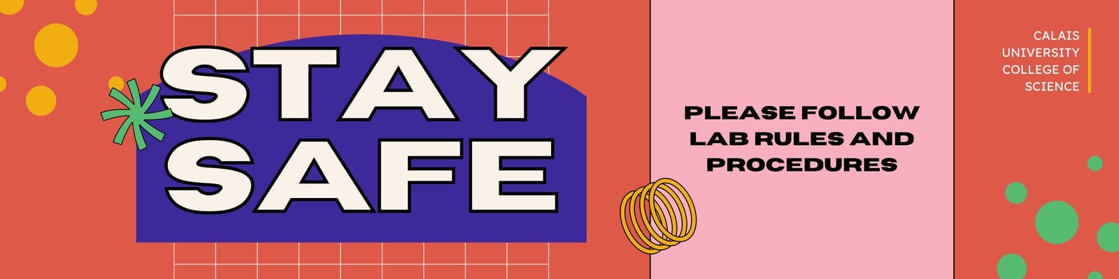 Red Colour Pop Classroom Health and Safety University Back to School Banner Red Colour Pop Classroom Health and Safety University Back to School Banner