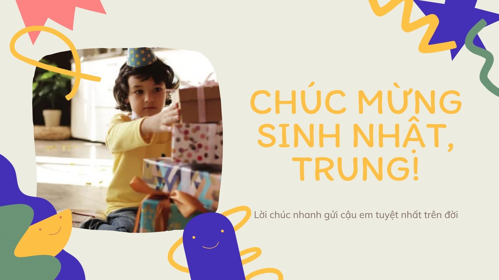 Mẫu video sinh nhật anh em trai minh họa Mẫu video sinh nhật anh em trai minh họa