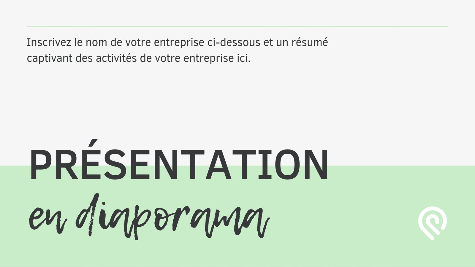 Vert et Blanc Simple Soins de Santé Pitch Deck Présentation Vert et Blanc Simple Soins de Santé Pitch Deck Présentation