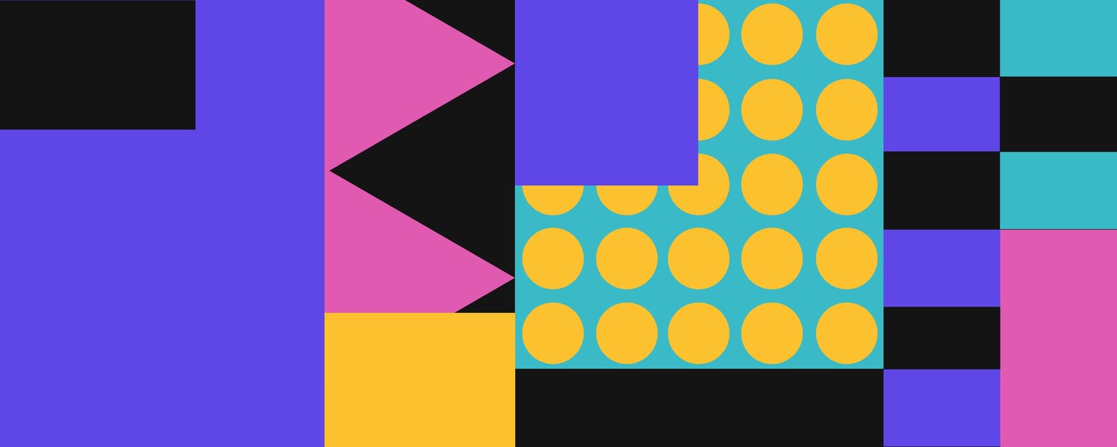 Colorido Formas Geométricas Banner de Twitch Colorido Formas Geométricas Banner de Twitch