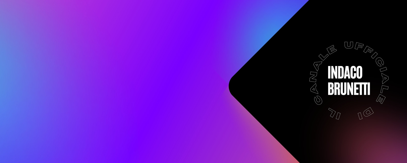 Rosa Blu e e Nero Gradiente Banner Twitch Rosa Blu e e Nero Gradiente Banner Twitch