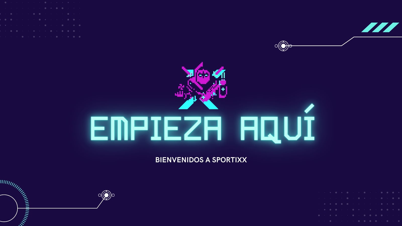 Añil y Cian Futurista Neón sports Intro de YouTube Añil y Cian Futurista Neón sports Intro de YouTube