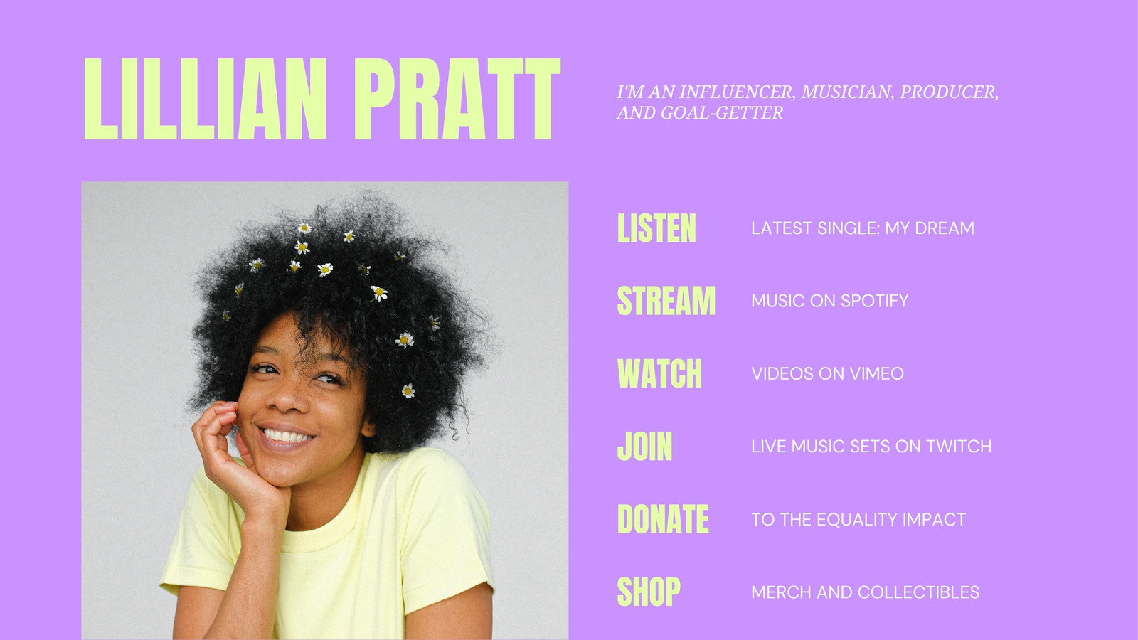 Purple Colorful Blocks Music Bio Link Website Purple Colorful Blocks Music Bio Link Website
