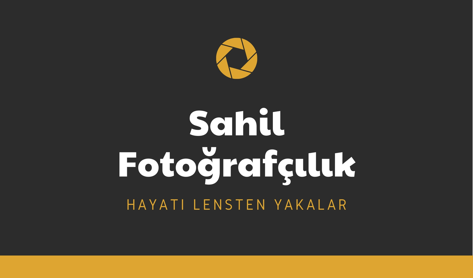 Siyah Obtüratör Fotoğrafik Kartvizit Siyah Obtüratör Fotoğrafik Kartvizit