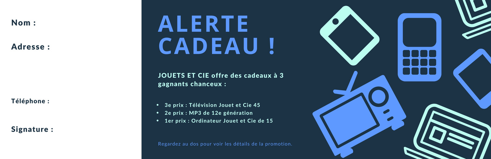 Ticket cadeau Ticket cadeau