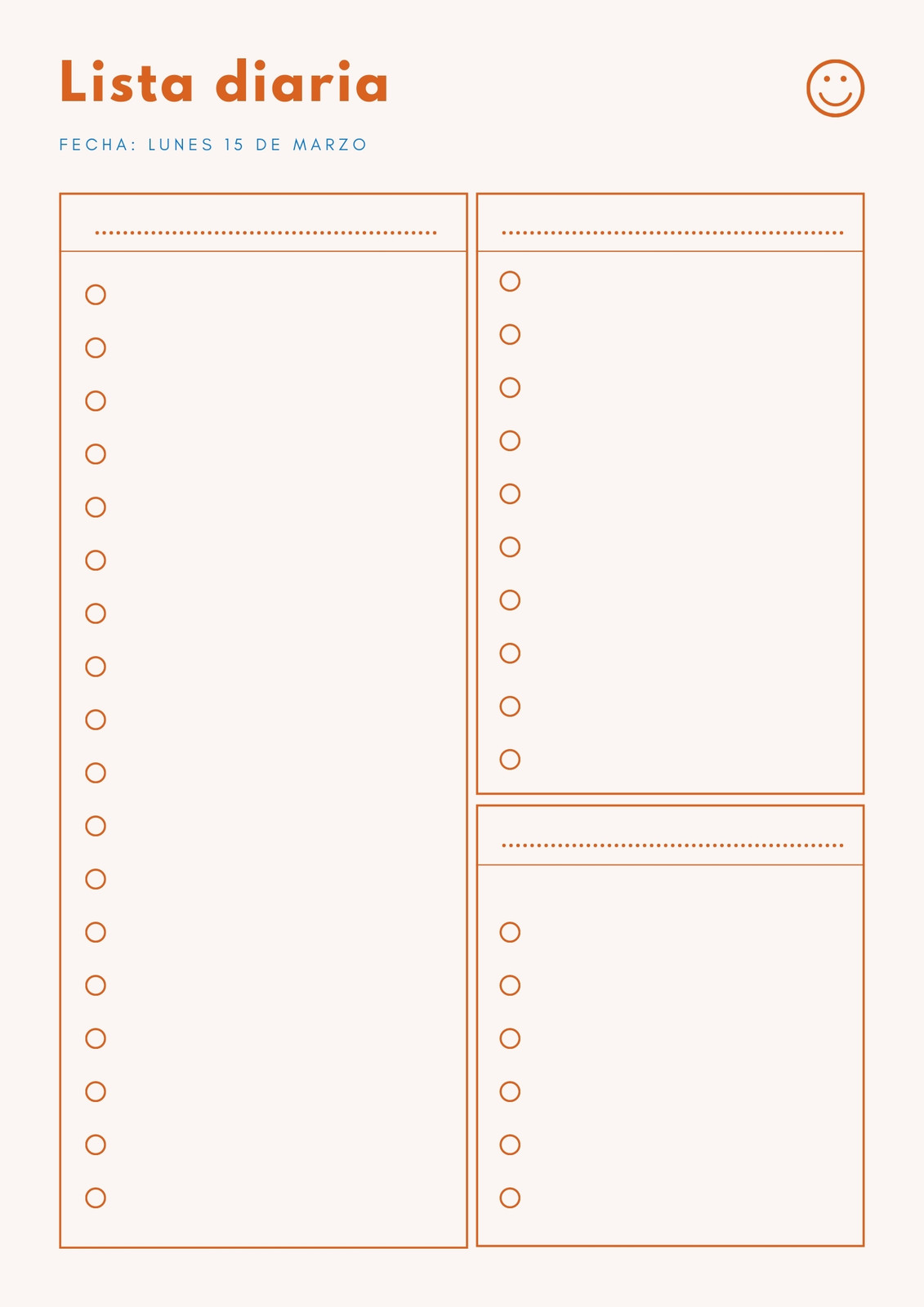 Naranja Minimalista Estudiante Kit de Productividad Lista de Verificación Naranja Minimalista Estudiante Kit de Productividad Lista de Verificación