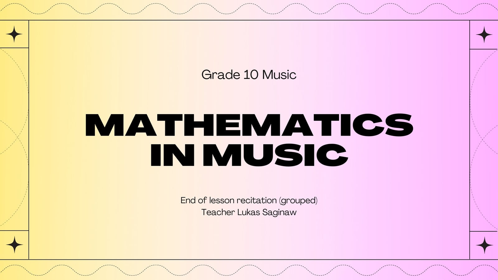 Music Quiz Presentation Music Quiz Presentation