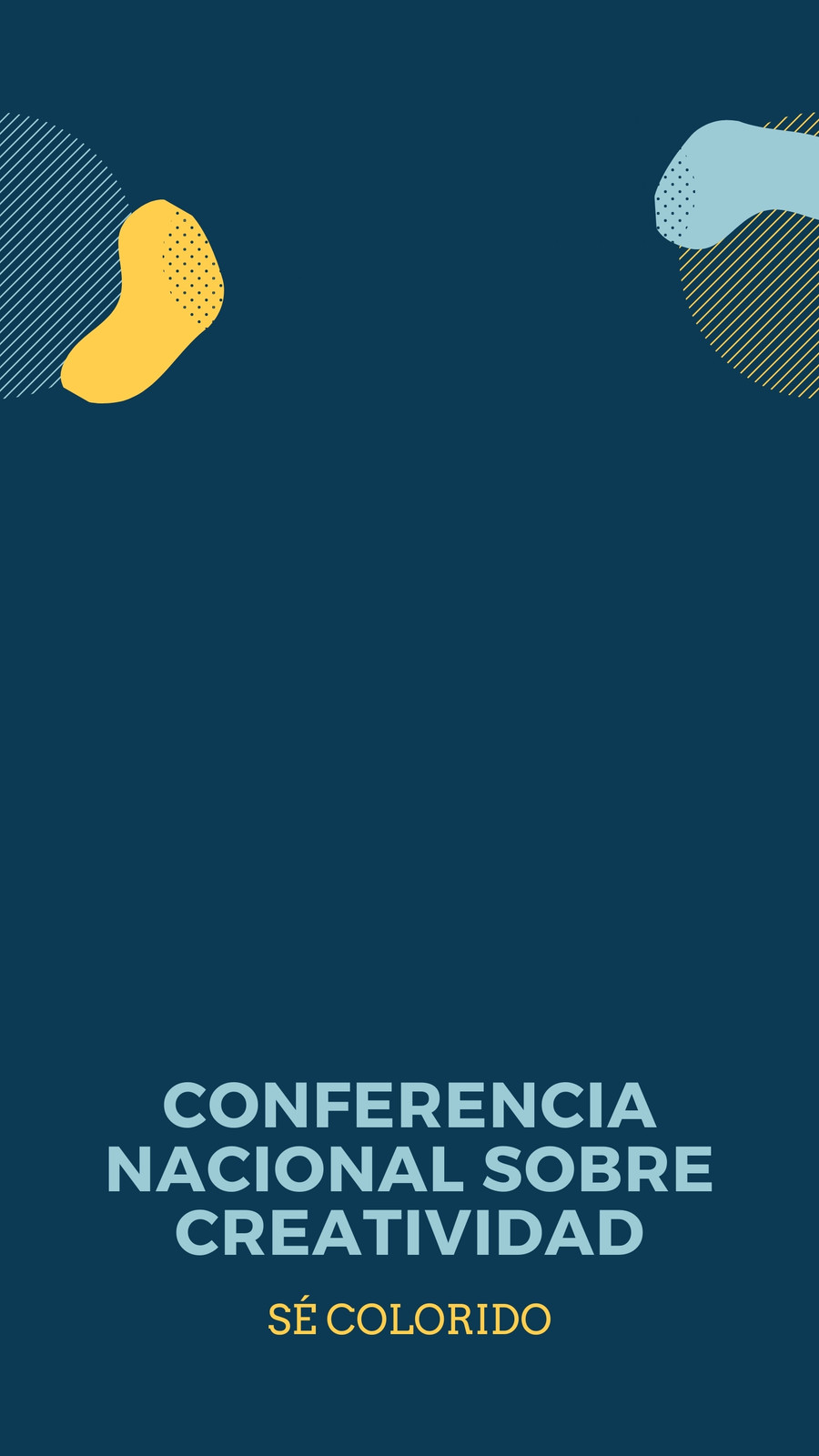 Geométrico Conferencia Geofiltro de Snapchat