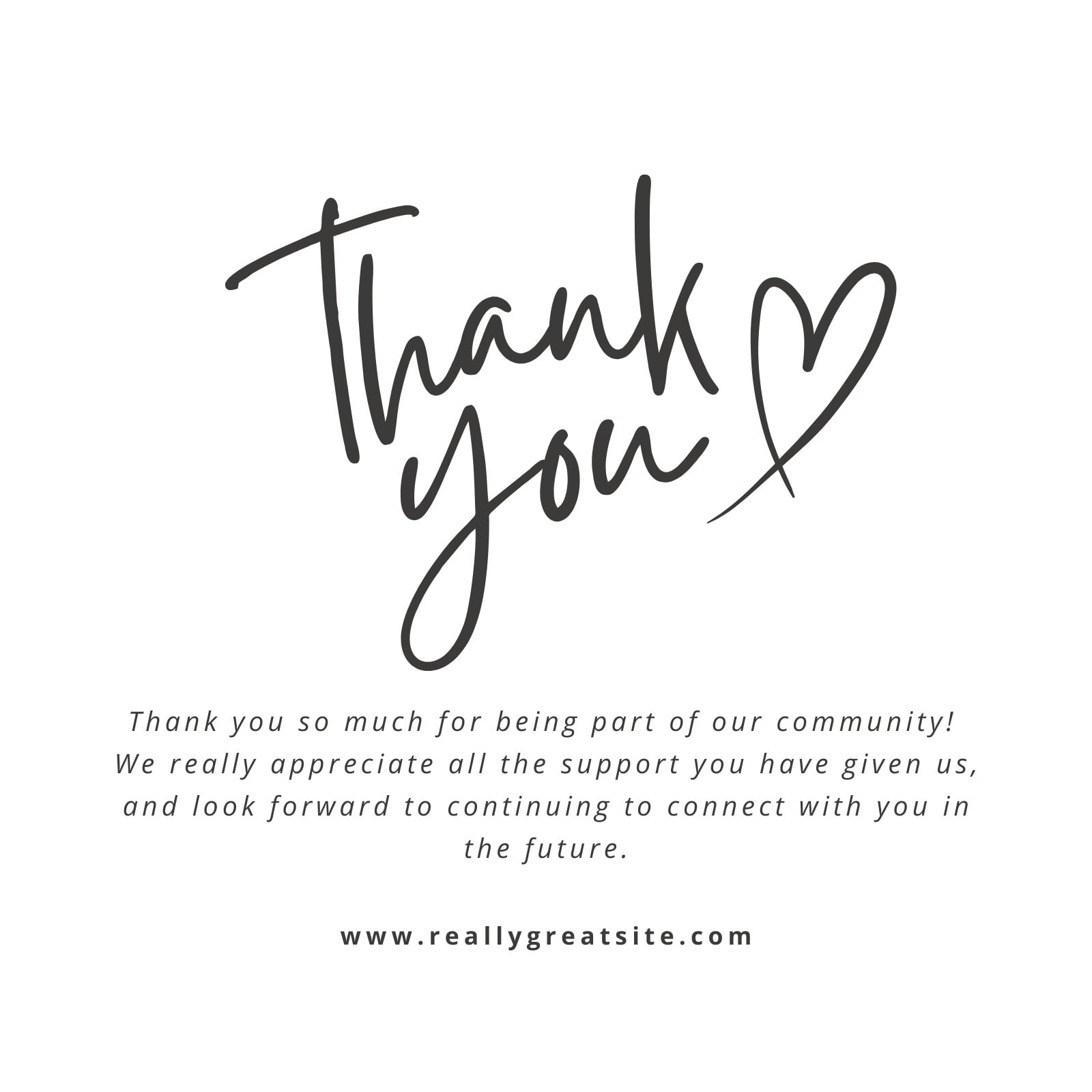 Free and customizable thank you templates display picture 1
