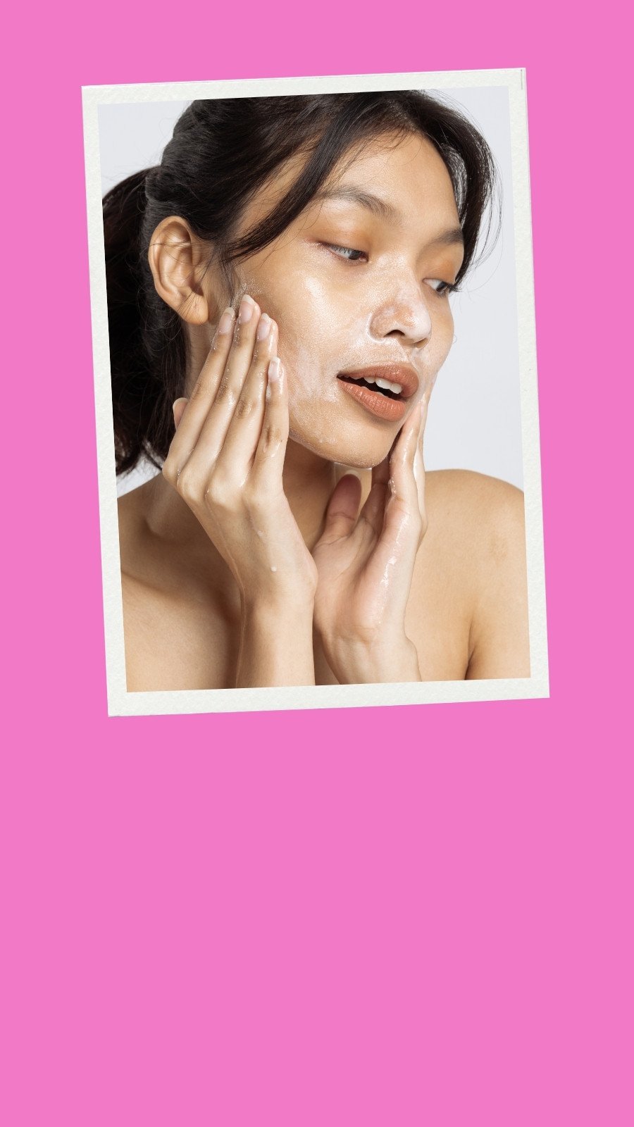 Pink Yellow Purple Magazine Collage Ad TikTok Video