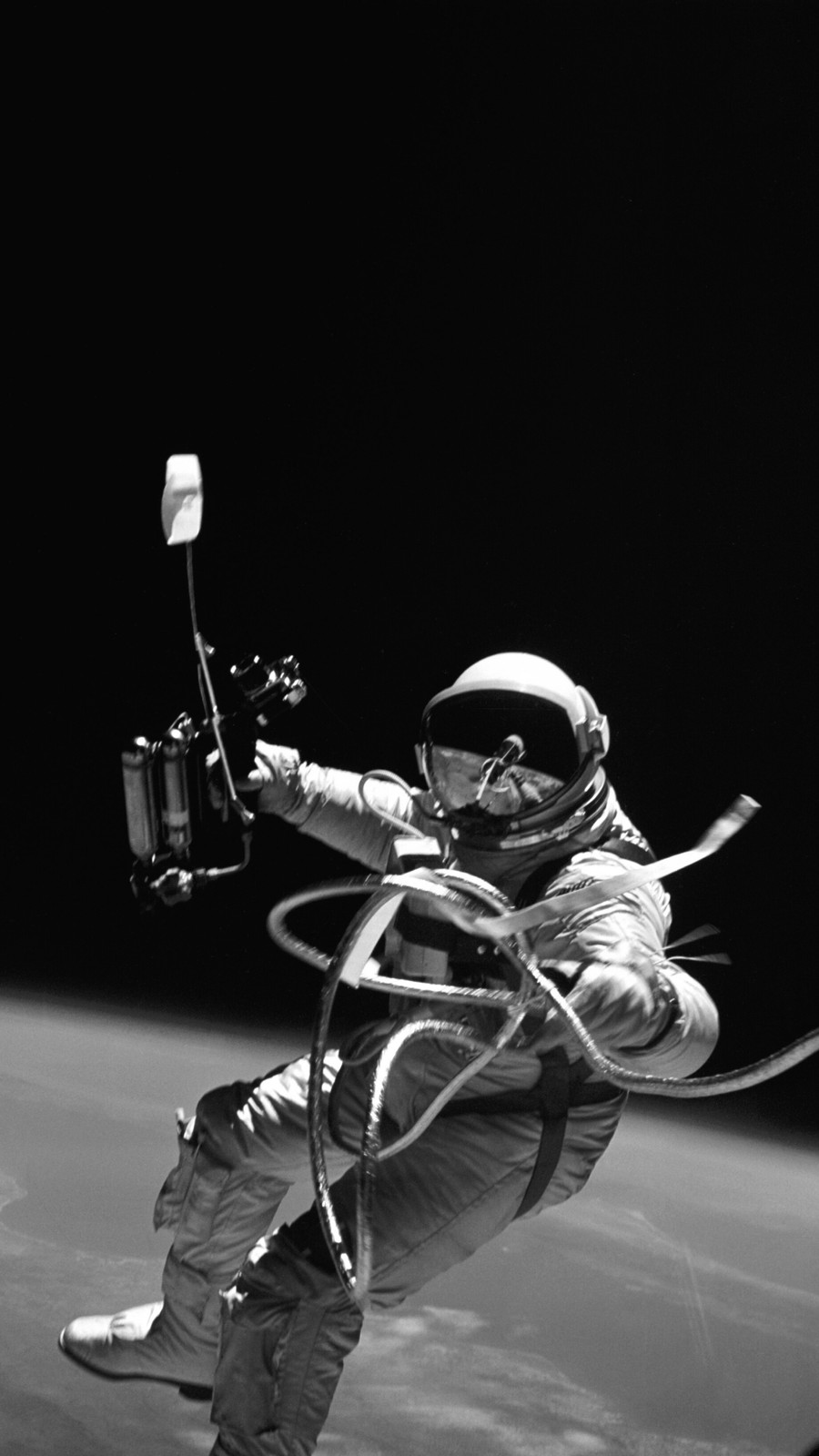 宇宙のスマホ壁紙テンプレートでデザインを無料で作成