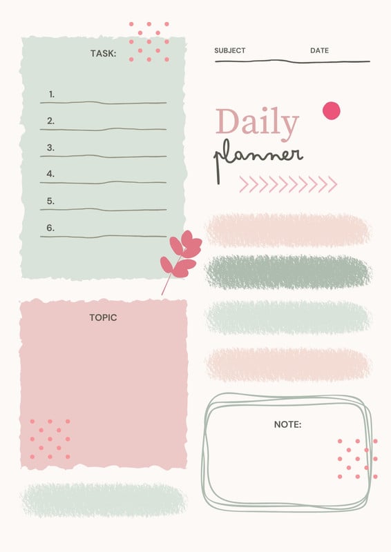 Page 11 - Free printable cute planner templates to edit online | Canva