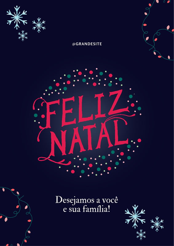Modelos de cartaz de natal