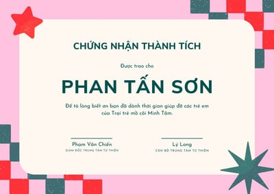 Giấy khen Giấy khen
