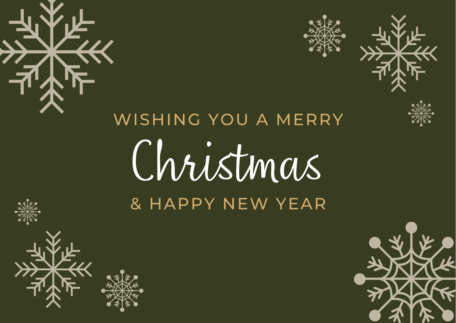 Page 5 - Free printable business holiday card templates | Canva