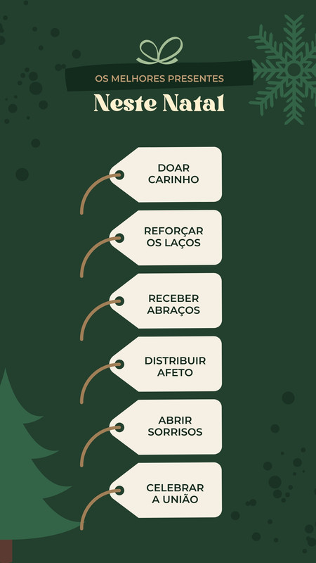 Modelos de Arte de Natal customizáveis e grátis