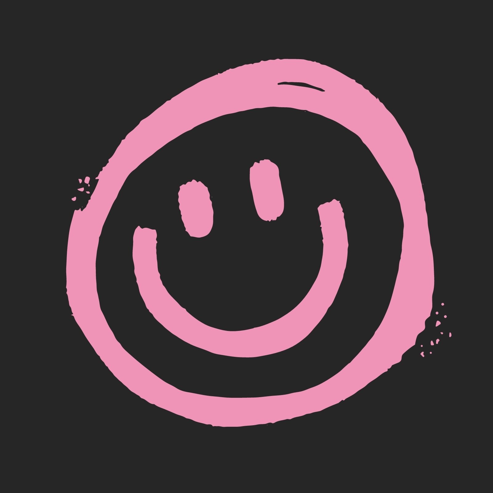 पुराना गुलाब काला मॉडर्न ग्रंज YouTube आइकन