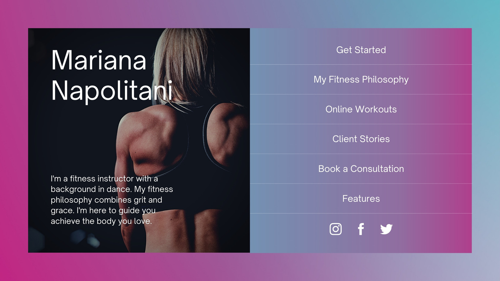 Free and customizable fitness website templates Canva