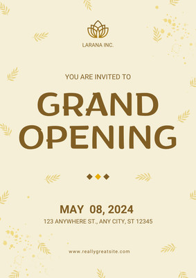 Free launch flyer templates to customize | Canva