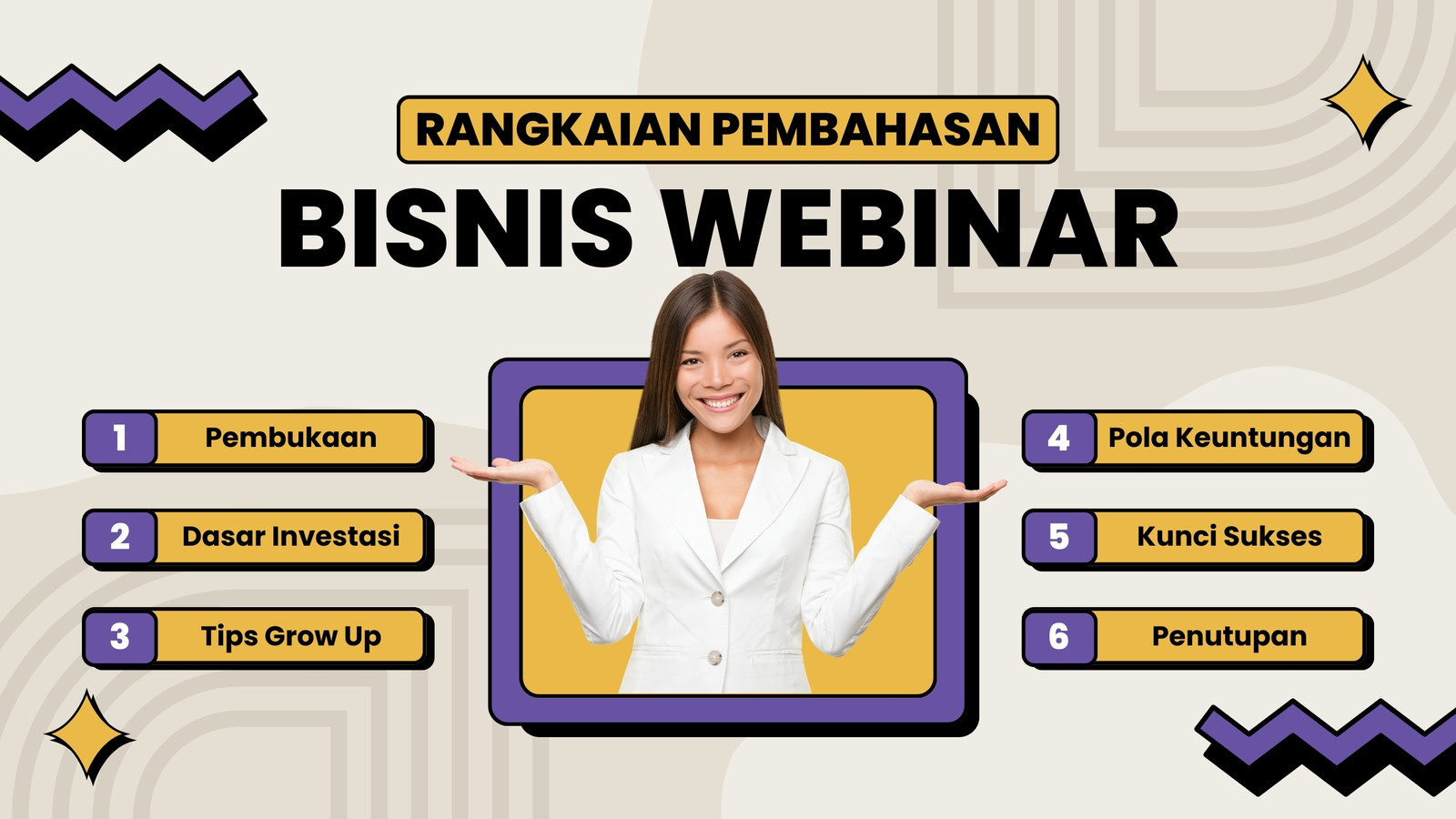 Krem Ungu Modern Memphis Webinar Bisnis Video Krem Ungu Modern Memphis Webinar Bisnis Video