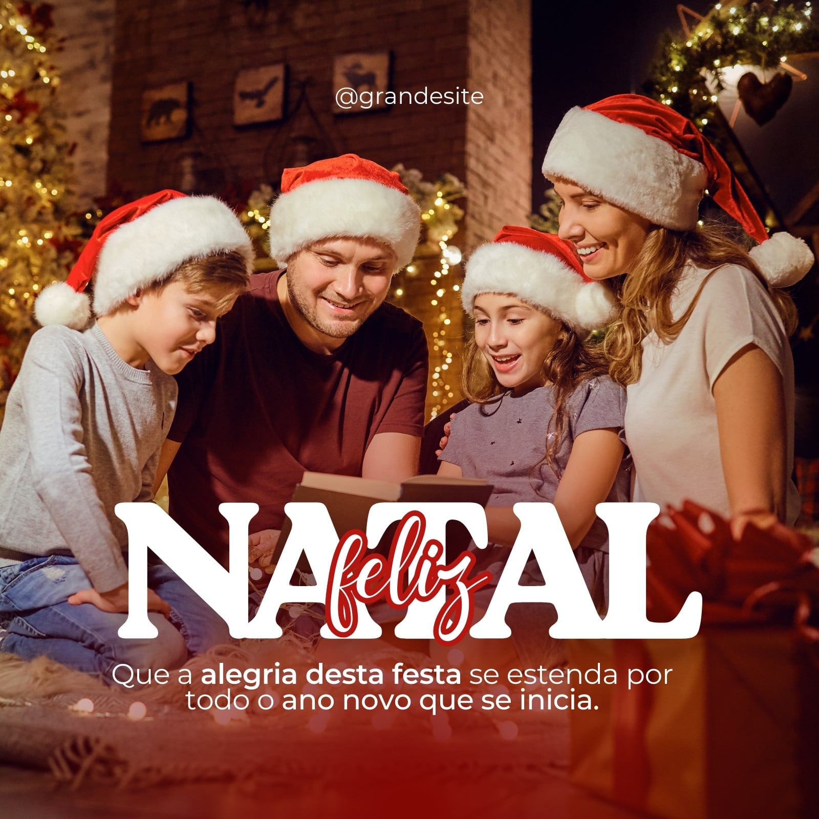 Modelos de posts de Natal para Instagram