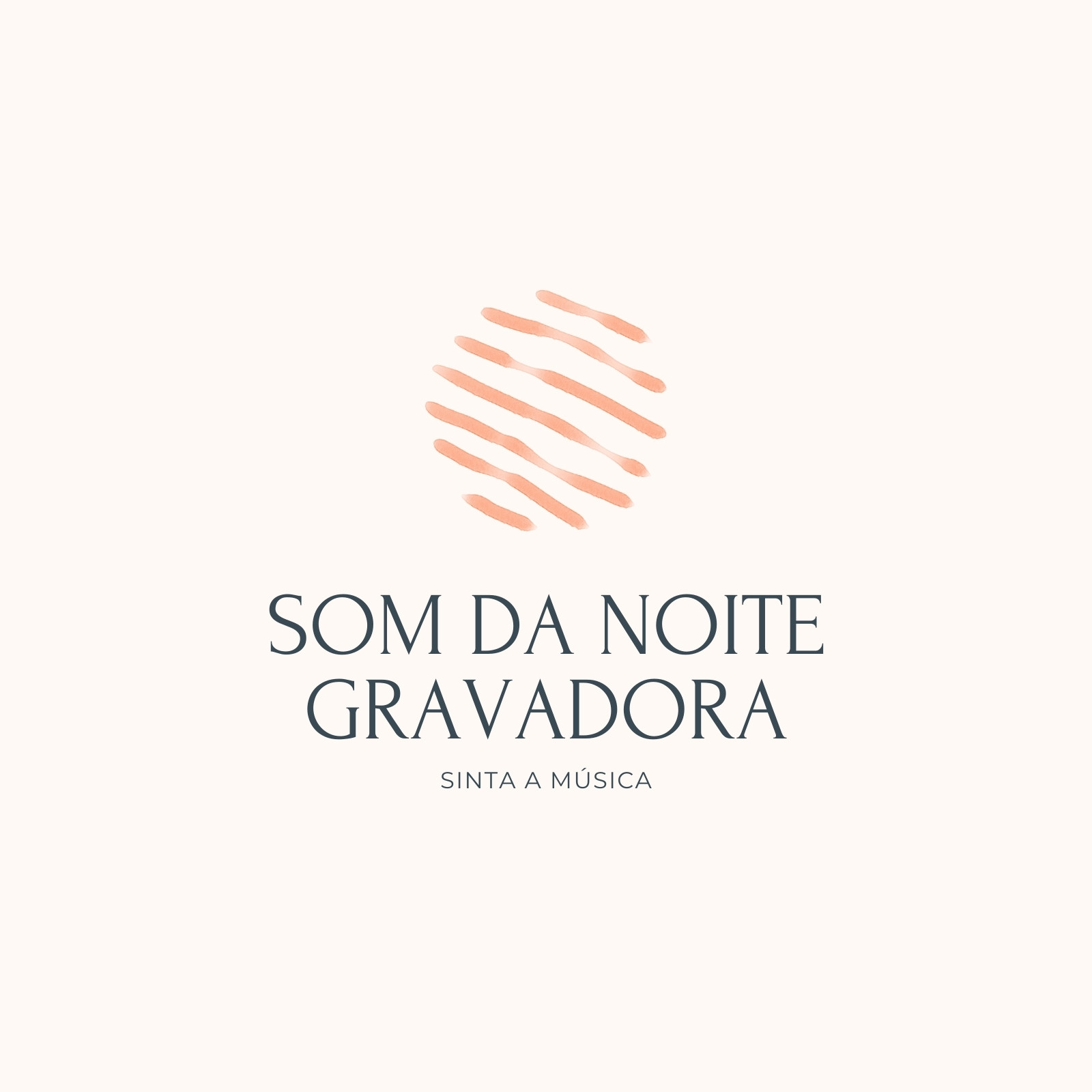 Logotipo de Artes e Artesanato Aquarela Orgânico Rosa Creme