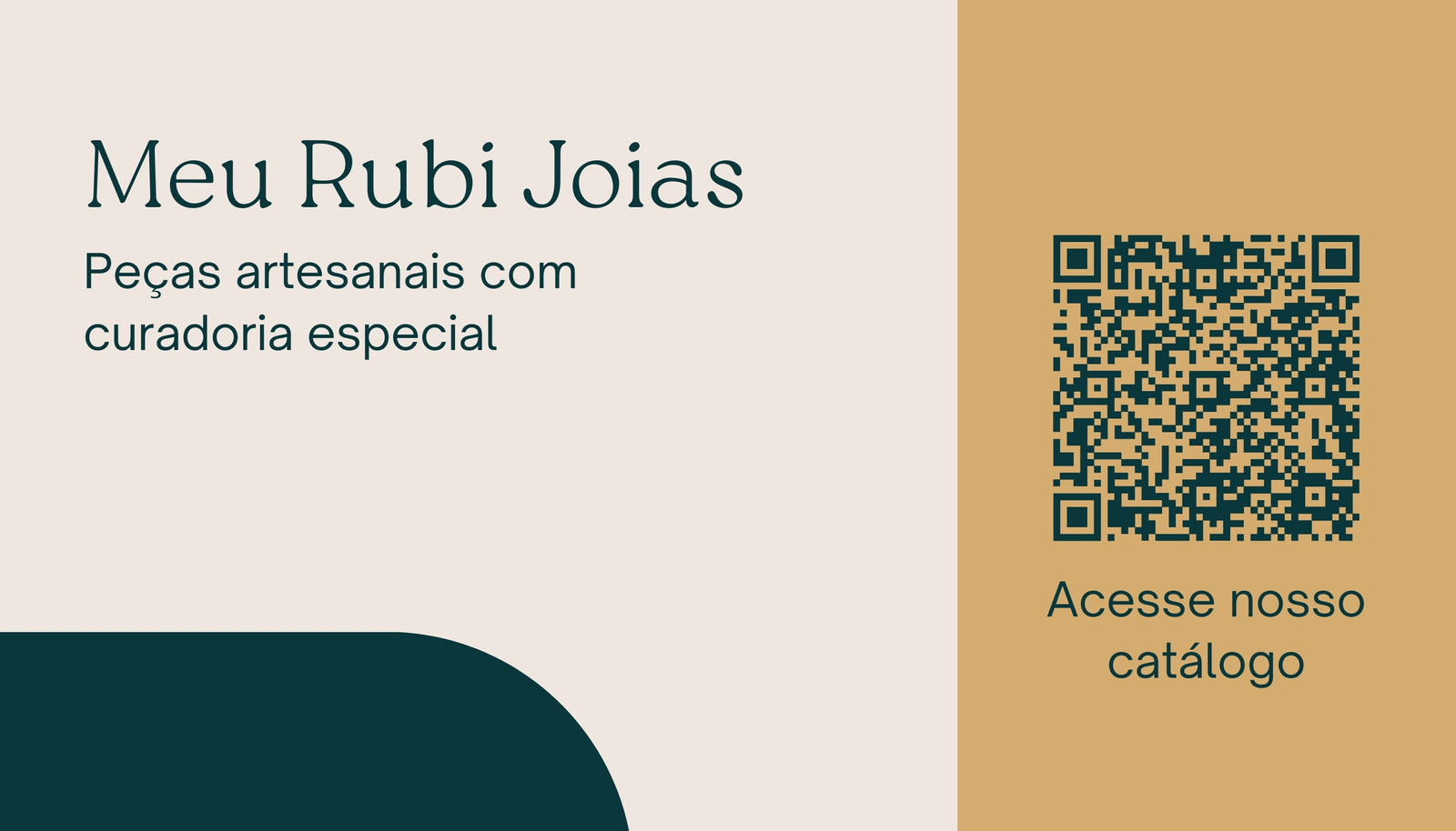 Cartão de Visita com QR Code Moda Orgânico Acolhedor Bege Amarelo-queimado Verde-escuro Cartão de Visita com QR Code Moda Orgânico Acolhedor Bege Amarelo-queimado Verde-escuro